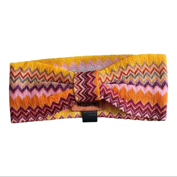 💕x2HP💕Missoni zig zag chevron knit headband - Picture 5 of 9